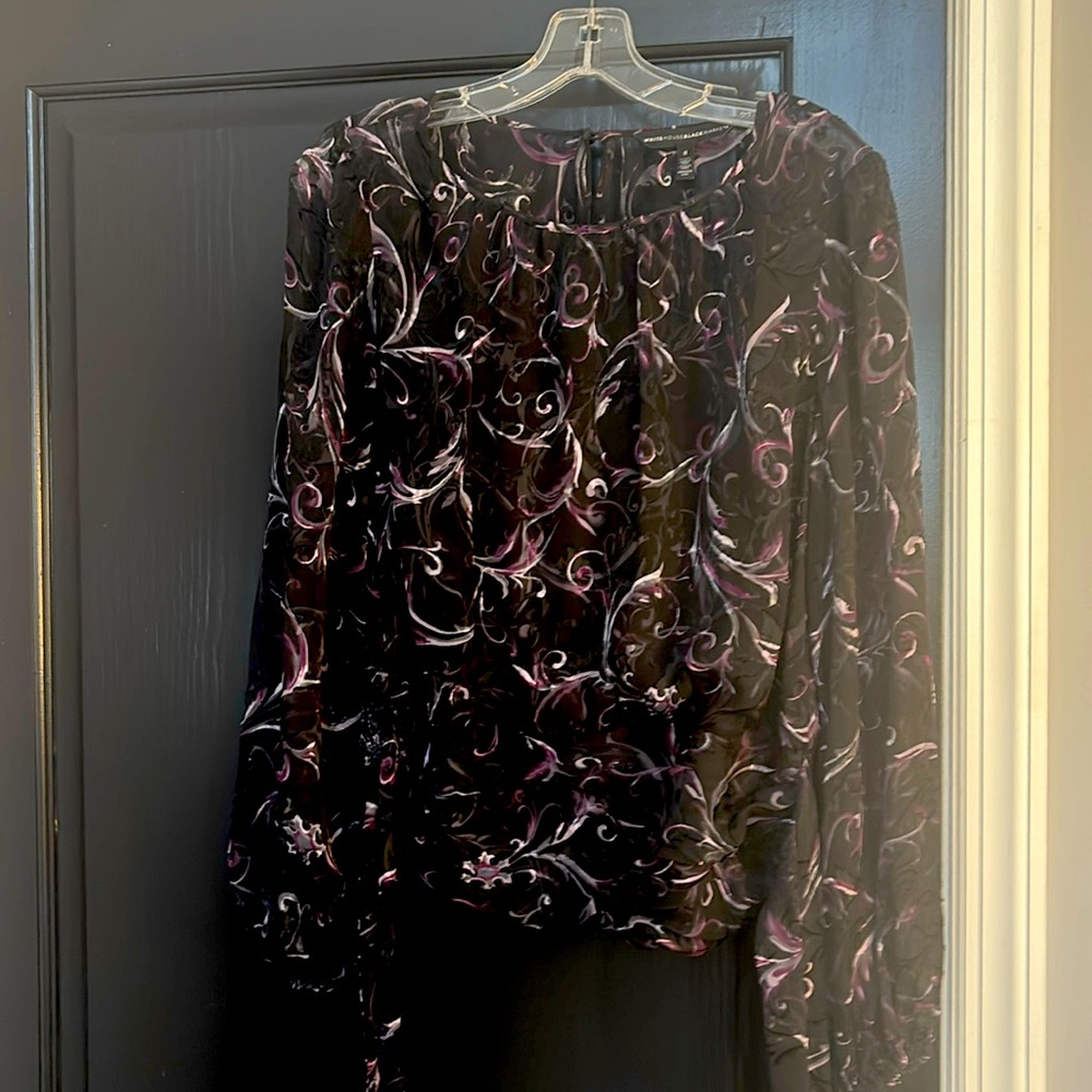 White House black market blouse